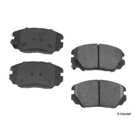 OP PARTS Brake Pad Set, D81125Osm D81125OSM